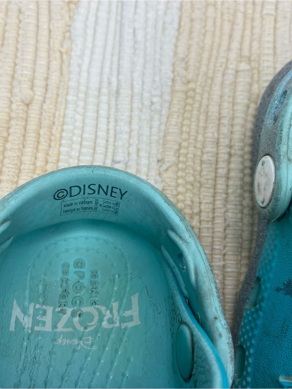 Crocs/Disney crocs pair